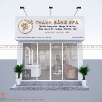 Thiết kế nội thất spa mini Thanh Bằng ấn tượng, độc đáo